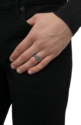 Женское серебряное кольцо акантус GL JEWELRY серебряного цвета по цене 7260 руб., арт. M700001-S97-01 | Фото 2 Женское серебряное кольцо акантус GL JEWELRY серебряного цвета, арт. M700001-S97-01 | Фото 2
