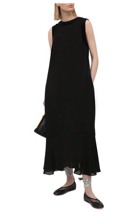Женские комбинированные балетки ballerina JW ANDERSON черного цвета по цене 38550 руб., арт. ANW36029A/13060 | Фото 2 Женские комбинированные балетки ballerina JW ANDERSON черного цвета, арт. ANW36029A/13060 | Фото 2