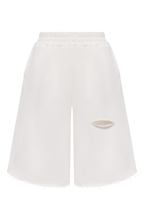 Женские хлопковые шорты FORTE DEI MARMI COUTURE кремвого цвета по цене 29700 руб., арт. 21SF9081 | Фото 1 Женские хлопковые шорты FORTE DEI MARMI COUTURE кремвого цвета, арт. 21SF9081 | Фото 1