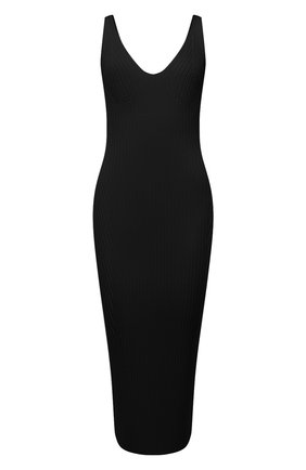 Женское платье из вискозы BALMAIN черного цвета по цене 144000 руб., арт. VF0RH010/K252 | Фото 1 Женское платье из вискозы BALMAIN черного цвета, арт. VF0RH010/K252 | Фото 1 (Длина Ж (юбки, платья, шорты): Миди; Материал внешний: Вискоза; Случай: Повседневный; Рукава: Без рукавов; Женское Кросс-КТ: Платье-одежда)