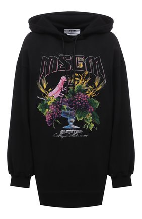 Женский хлопковое худи MSGM черного цвета по цене 29950 руб., арт. 3042MDM197 217499 | Фото 1 Женский хлопковое худи MSGM черного цвета, арт. 3042MDM197 217499 | Фото 1