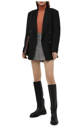 Женские шерстяные шорты ALEXANDER MCQUEEN серого цвета по цене 72800 руб., арт. 649820/QJAB0 | Фото 2 Женские шерстяные шорты ALEXANDER MCQUEEN серого цвета, арт. 649820/QJAB0 | Фото 2