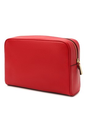 Женская кожаная косметичка MICHAEL MICHAEL KORS красного цвета по цене 11450 руб., арт. 32S1GT9T3L | Фото 2 Женская кожаная косметичка MICHAEL MICHAEL KORS красного цвета, арт. 32S1GT9T3L | Фото 2