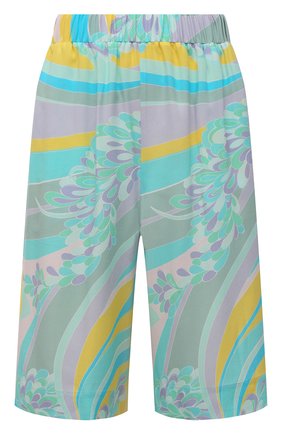 Женские шорты из вискозы EMILIO PUCCI разноцветного цвета по цене 35150 руб., арт. 1HWU05/1H885 | Фото 1 Женские шорты из вискозы EMILIO PUCCI разноцветного цвета, арт. 1HWU05/1H885 | Фото 1 (Материал внешний: Вискоза; Женское Кросс-КТ: Шорты-одежда; Кросс-КТ: Широкие; Стили: Этно; Длина Ж (юбки, платья, шорты): Мини)