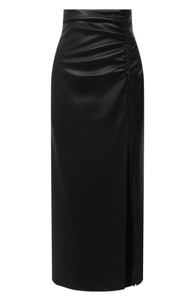 Женская юбка NANUSHKA черного цвета по цене 41350 руб., арт. MAL0RIE_BLACK_VEGAN LEATHER | Фото 1 Женская юбка NANUSHKA черного цвета, арт. MAL0RIE_BLACK_VEGAN LEATHER | Фото 1