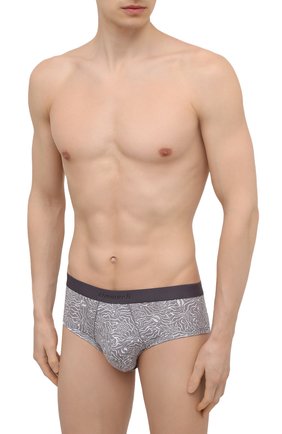 Мужские хипсы ZIMMERLI серого цвета по цене 7920 руб., арт. 5185-8317 | Фото 2 Мужские хипсы ZIMMERLI серого цвета, арт. 5185-8317 | Фото 2