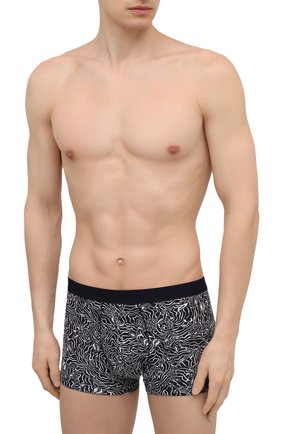 Мужские боксеры ZIMMERLI черно-белого цвета по цене 8975 руб., арт. 5185-8318 | Фото 2 Мужские боксеры ZIMMERLI черно-белого цвета, арт. 5185-8318 | Фото 2
