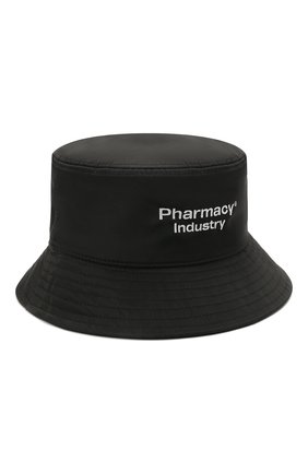 Мужская панама PHARMACY INDUSTRY черного цвета по цене 0 руб., арт. PHMA016 | Фото 1 Мужская панама PHARMACY INDUSTRY черного цвета, арт. PHMA016 | Фото 1 (Материал: Текстиль, Синтетический материал, Хлопок)