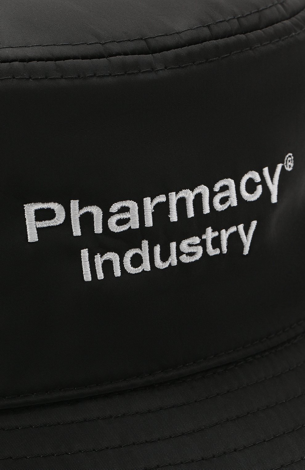 Мужская панама PHARMACY INDUSTRY черного цвета по цене 0 руб., арт. PHMA016 | Фото 3 Мужская панама PHARMACY INDUSTRY черного цвета, арт. PHMA016 | Фото 3 (Материал: Текстиль, Синтетический материал, Хлопок)