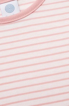 Детская хлопковая пижама SANETTA светло-розового цвета по цене 3280 руб., арт. 221596. | Фото 6 Детская хлопковая пижама SANETTA светло-розового цвета, арт. 221596. | Фото 6