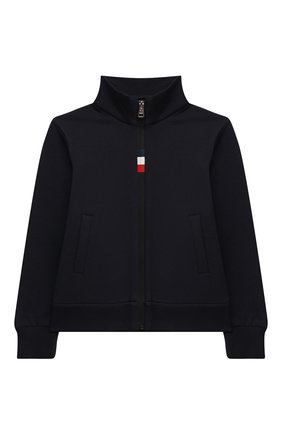 Детского комплект из толстовки и брюк MONCLER темно-синего цвета по цене 39200 руб., арт. G1-954-8M741-20-809AG/12-14A | Фото 2 Детского комплект из толстовки и брюк MONCLER темно-синего цвета, арт. G1-954-8M741-20-809AG/12-14A | Фото 2