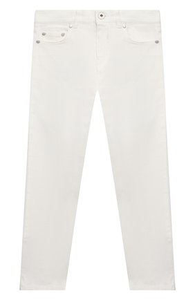 Детские джинсы MONCLER белого цвета по цене 19350 руб., арт. G1-954-2A713-20-54A2A/8-10A | Фото 1 Детские джинсы MONCLER белого цвета, арт. G1-954-2A713-20-54A2A/8-10A | Фото 1
