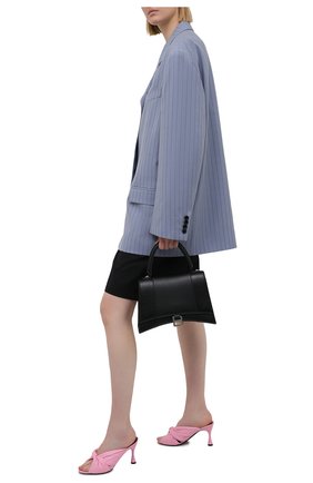 Женские кожаные мюли drapy BALENCIAGA розового цвета по цене 64950 руб., арт. 617574/WA2M0 | Фото 2 Женские кожаные мюли drapy BALENCIAGA розового цвета, арт. 617574/WA2M0 | Фото 2