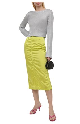 Женская юбка DRIES VAN NOTEN светло-зеленого цвета по цене 36850 руб., арт. 211-10837-2171 | Фото 2 Женская юбка DRIES VAN NOTEN светло-зеленого цвета, арт. 211-10837-2171 | Фото 2