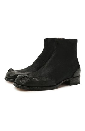 Мужские кожаные сапоги MAISON MARGIELA черного цвета по цене 85200 руб., арт. S57WU0226/P4016 | Фото 1 Мужские кожаные сапоги MAISON MARGIELA черного цвета, арт. S57WU0226/P4016 | Фото 1