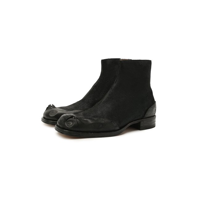 фото Кожаные сапоги maison margiela