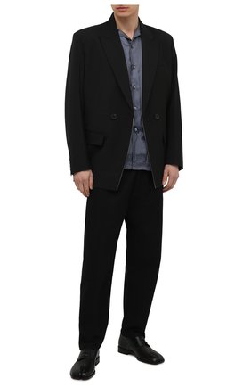 Мужские кожаные дерби tabi MAISON MARGIELA черного цвета по цене 71950 руб., арт. S97WQ0052/P3292 | Фото 2 Мужские кожаные дерби tabi MAISON MARGIELA черного цвета, арт. S97WQ0052/P3292 | Фото 2 (Материал внутренний: Натуральная кожа; Стили: Классический)