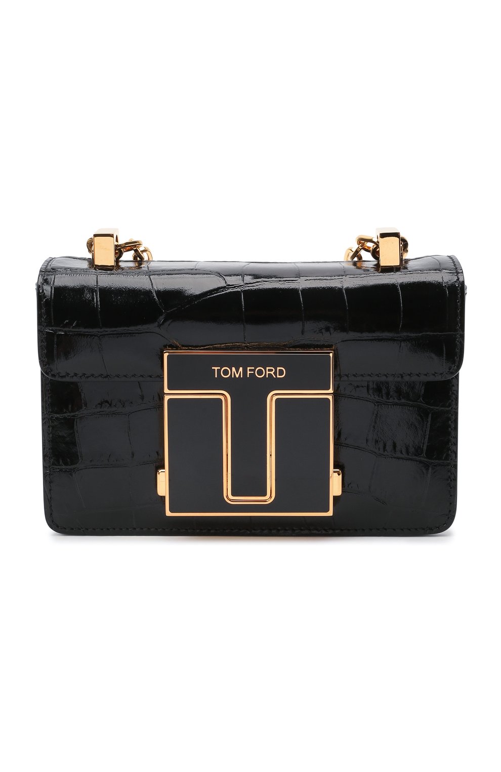 Женская сумка 001 small TOM FORD черного цвета, арт. L1384E-LCL150 | Фото 1