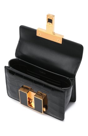 Женская сумка 001 small TOM FORD черного цвета по цене 213000 руб., арт. L1384E-LCL150 | Фото 4 Женская сумка 001 small TOM FORD черного цвета, арт. L1384E-LCL150 | Фото 4