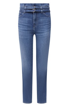 Женские джинсы 7 FOR ALL MANKIND синего цвета по цене 26250 руб., арт. JSQAR510RT | Фото 1 Женские джинсы 7 FOR ALL MANKIND синего цвета, арт. JSQAR510RT | Фото 1