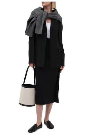 Женский хлопковый топ JIL SANDER белого цвета по цене 16150 руб., арт. JPPS705505-WS257108 | Фото 2 Женский хлопковый топ JIL SANDER белого цвета, арт. JPPS705505-WS257108 | Фото 2