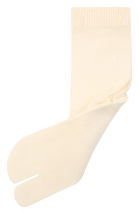 Женские хлопковые носки MAISON MARGIELA белого цвета по цене 9345 руб., арт. S51TL0042/S17264 | Фото 1 Женские хлопковые носки MAISON MARGIELA белого цвета, арт. S51TL0042/S17264 | Фото 1