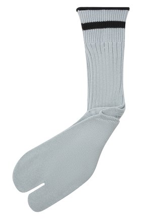 Женские хлопковые носки MAISON MARGIELA голубого цвета по цене 17550 руб., арт. S51TL0044/S17710 | Фото 1 Женские хлопковые носки MAISON MARGIELA голубого цвета, арт. S51TL0044/S17710 | Фото 1