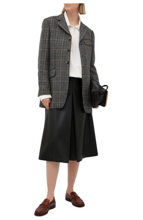 Женские кожаные лоферы camden MAISON MARGIELA коричневого цвета по цене 79950 руб., арт. S58WR0090/P4043 | Фото 2 Женские кожаные лоферы camden MAISON MARGIELA коричневого цвета, арт. S58WR0090/P4043 | Фото 2