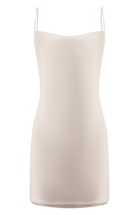 Женское платье NANUSHKA серебряного цвета по цене 46750 руб., арт. L0TTI_SILVER TAUPE_SLIP SATIN | Фото 1 Женское платье NANUSHKA серебряного цвета, арт. L0TTI_SILVER TAUPE_SLIP SATIN | Фото 1