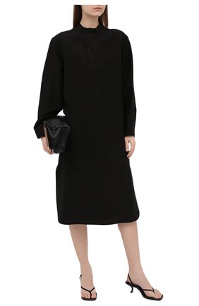 Женские кожаные босоножки constance THE ROW черного цвета по цене 94150 руб., арт. F1196-L106H | Фото 2 Женские кожаные босоножки constance THE ROW черного цвета, арт. F1196-L106H | Фото 2