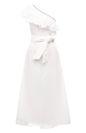 Женское хлопковое платье BRUNELLO CUCINELLI белого цвета по цене 287500 руб., арт. M0F79A4756 | Фото 1 Женское хлопковое платье BRUNELLO CUCINELLI белого цвета, арт. M0F79A4756 | Фото 1