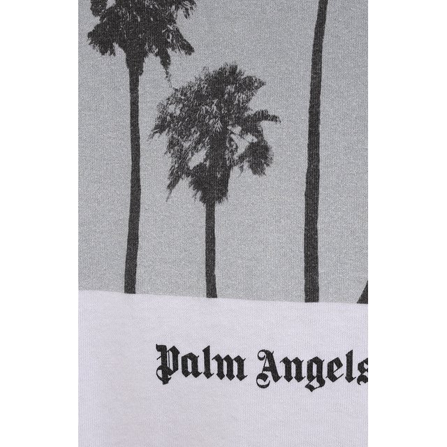 фото Хлопковое платье palm angels