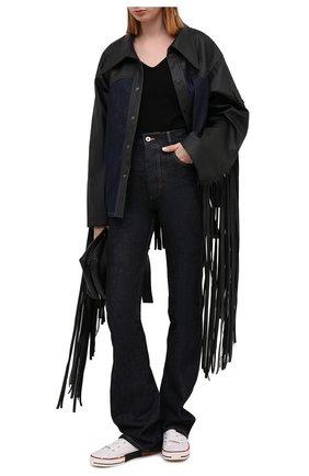 Женское боди из вискозы DRIES VAN NOTEN черного цвета по цене 29650 руб., арт. 211-11228-2700 | Фото 2 Женское боди из вискозы DRIES VAN NOTEN черного цвета, арт. 211-11228-2700 | Фото 2 (Материал внешний: Синтетический материал, Вискоза; Рукава: Без рукавов, Короткие; Стили: Кэжуэл; Кросс-КТ: без рукавов)