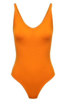 Женское боди из вискозы DRIES VAN NOTEN оранжевого цвета по цене 32750 руб., арт. 211-11228-2700 | Фото 1 Женское боди из вискозы DRIES VAN NOTEN оранжевого цвета, арт. 211-11228-2700 | Фото 1
