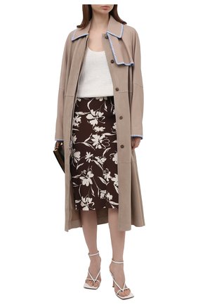Женская юбка из вискозы RALPH LAUREN коричневого цвета по цене 142500 руб., арт. 290840906 | Фото 2 Женская юбка из вискозы RALPH LAUREN коричневого цвета, арт. 290840906 | Фото 2