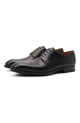 Мужские кожаные дерби MAGNANNI черного цвета по цене 24950 руб., арт. 15069/WIND | Фото 1 Мужские кожаные дерби MAGNANNI черного цвета, арт. 15069/WIND | Фото 1