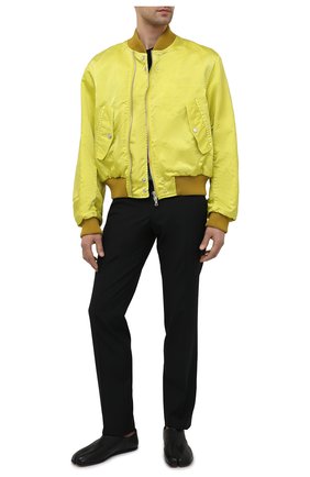 Мужские кожаные слиперы tabi MAISON MARGIELA черного цвета по цене 52650 руб., арт. S57WR0113/P3962 | Фото 2 Мужские кожаные слиперы tabi MAISON MARGIELA черного цвета, арт. S57WR0113/P3962 | Фото 2 (Стили: Кэжуэл; Материал внутренний: Натуральная кожа, Текстиль)