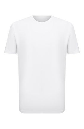 Мужская хлопковая футболка MAISON MARGIELA белого цвета, арт. S50GC0622/S22533 | Фото 1 (Материал внешний: Хлопок; Длина (для топов): Стандартные; Принт: Без принта; Рукава: Короткие; Стили: Минимализм)
