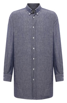 Мужская льняная рубашка MAISON MARGIELA синего цвета по цене 67950 руб., арт. S50DL0469/S53726 | Фото 1 Мужская льняная рубашка MAISON MARGIELA синего цвета, арт. S50DL0469/S53726 | Фото 1