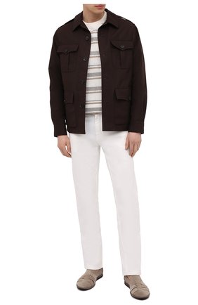Мужская куртка из хлопка и льна RALPH LAUREN коричневого цвета по цене 148000 руб., арт. 798838200 | Фото 2 Мужская куртка из хлопка и льна RALPH LAUREN коричневого цвета, арт. 798838200 | Фото 2