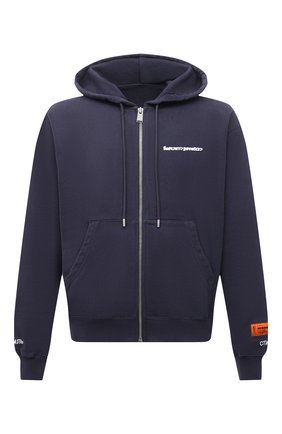 Мужской хлопковая толстовка HERON PRESTON серого цвета по цене 51550 руб., арт. HMBE007S21JER0010701 | Фото 1 Мужской хлопковая толстовка HERON PRESTON серого цвета, арт. HMBE007S21JER0010701 | Фото 1