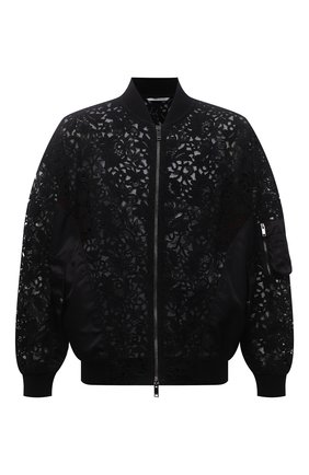 Мужской бомбер VALENTINO черного цвета по цене 238500 руб., арт. VV0CII467ES | Фото 1 Мужской бомбер VALENTINO черного цвета, арт. VV0CII467ES | Фото 1 (Кросс-КТ: Куртка; Материал подклада: Синтетический материал; Рукава: Длинные; Материал внешний: Хлопок; Длина (верхняя одежда): Короткие; Стили: Кэжуэл; Принт: Без принта)
