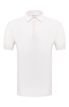 Мужское поло из шелка и хлопка BRIONI белого цвета по цене 87250 руб., арт. UJGZ0L/P0608 | Фото 1 Мужское поло из шелка и хлопка BRIONI белого цвета, арт. UJGZ0L/P0608 | Фото 1 (Материал внешний: Хлопок, Шелк; Длина (для топов): Стандартные; Стили: Кэжуэл; Рукава: Короткие; Застежка: Пуговицы; Региональные ограничения белый список (Axapta Mercury): RU)