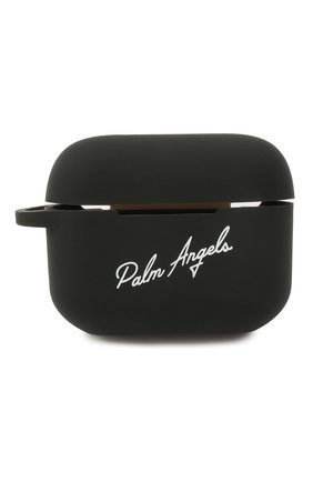 Чехол для airpods pro PALM ANGELS черного цвета по цене 5280 руб., арт. PMZA004S21PLA0021001 | Фото 1 Чехол для airpods pro PALM ANGELS черного цвета, арт. PMZA004S21PLA0021001 | Фото 1