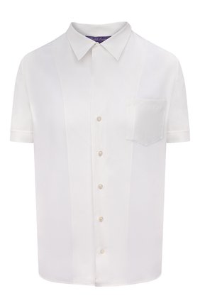 Женская шелковая рубашка RALPH LAUREN белого цвета по цене 99500 руб., арт. 290840121 | Фото 1 Женская шелковая рубашка RALPH LAUREN белого цвета, арт. 290840121 | Фото 1