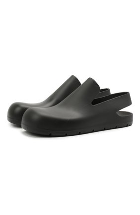 Женские сабо bv puddle BOTTEGA VENETA черного цвета по цене 37450 руб., арт. 661269/V00P0 | Фото 1 Женские сабо bv puddle BOTTEGA VENETA черного цвета, арт. 661269/V00P0 | Фото 1