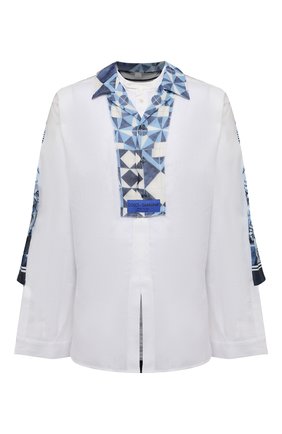 Мужская рубашка DOLCE & GABBANA белого цвета по цене 105000 руб., арт. G5I03T/GEQ37 | Фото 1 Мужская рубашка DOLCE & GABBANA белого цвета, арт. G5I03T/GEQ37 | Фото 1