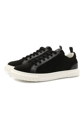 Мужские замшевые кеды blabber GIUSEPPE ZANOTTI DESIGN черного цвета по цене 44450 руб., арт. RM10011/001 | Фото 1 Мужские замшевые кеды blabber GIUSEPPE ZANOTTI DESIGN черного цвета, арт. RM10011/001 | Фото 1