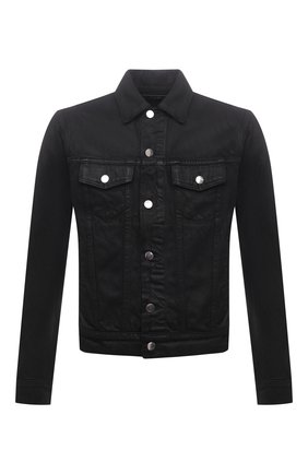 Мужская джинсовая куртка AMIRI черного цвета по цене 137000 руб., арт. MDT004-002 | Фото 1 Мужская джинсовая куртка AMIRI черного цвета, арт. MDT004-002 | Фото 1