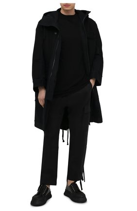 Мужской жилет из шерсти и хлопка RICK OWENS черного цвета по цене 46950 руб., арт. RU21S6648/KGE0 | Фото 2 Мужской жилет из шерсти и хлопка RICK OWENS черного цвета, арт. RU21S6648/KGE0 | Фото 2 (Материал внешний: Шерсть; Длина (верхняя одежда): Короткие; Мужское Кросс-КТ: Жилет-одежда; Стили: Минимализм)